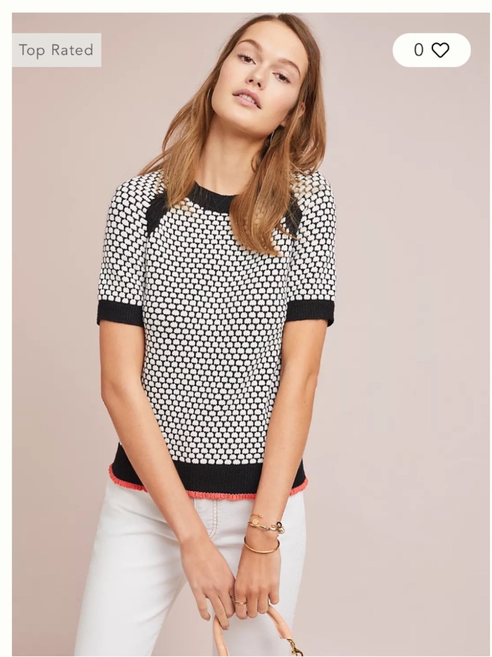 Anthropologie Pebbled Knit Top